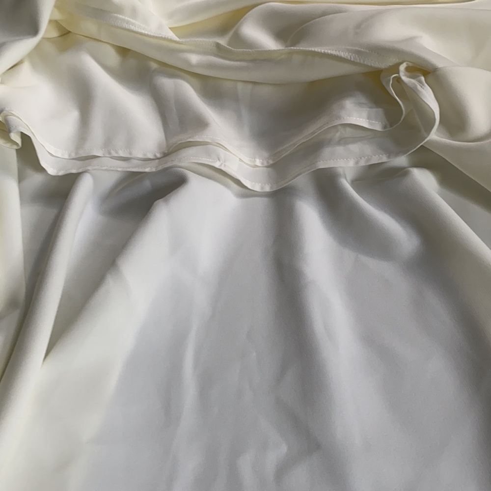 Antonio Melani Nasri Flounce Jewel Neck Dress. - Picture 7 of 9